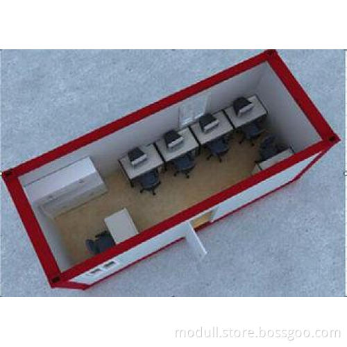 Durable White Modular Mobile Office Container Prebuilt With